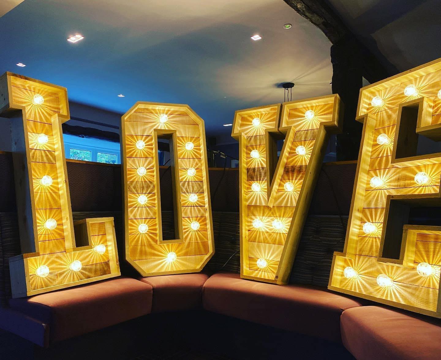 Light Up Letter Hire London