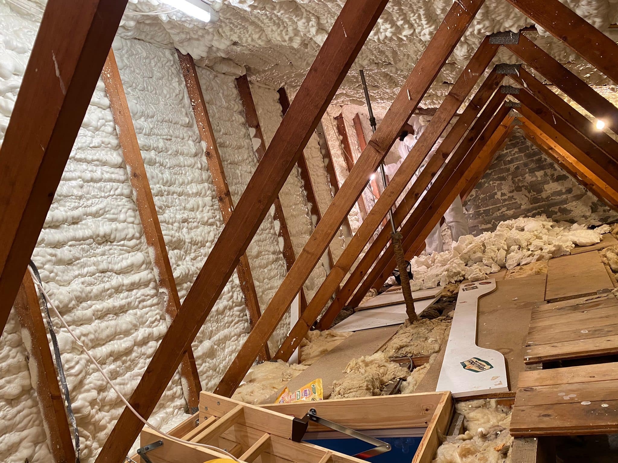 Guaranteed Spray foam removal