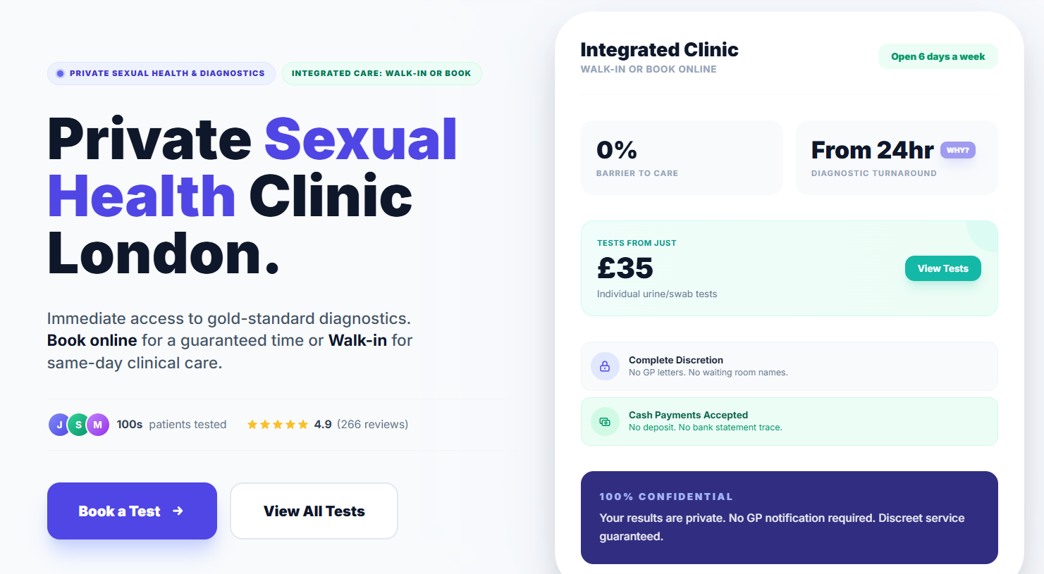 Private STI Clinic London