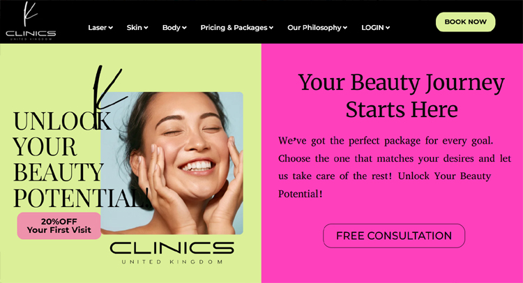 Laser Clinic London, Islington