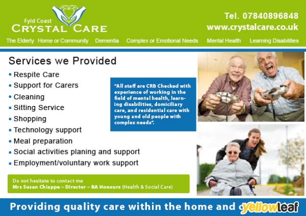 Fylde Coast Crystal Care