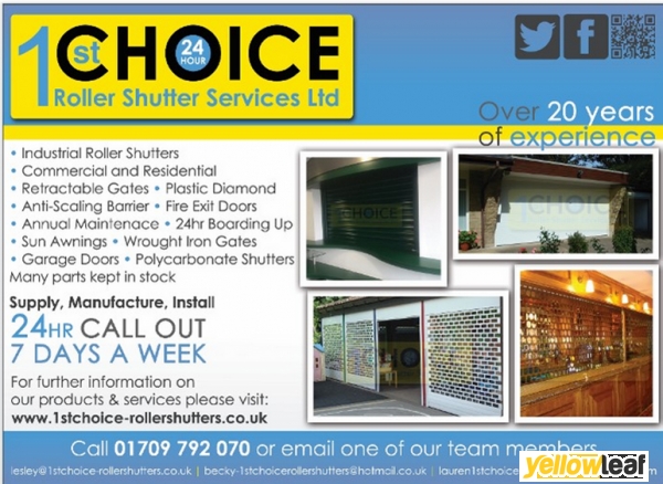 1st Choice Roller Shutter Services Ltd