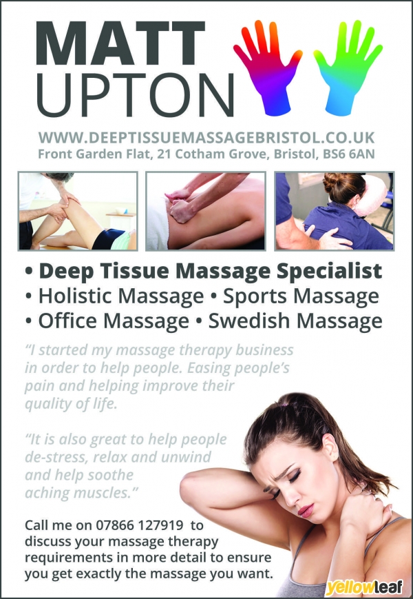 Deep Tissue Massage Bristol