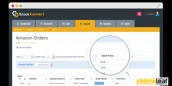 Multi Channel Listing Fulfillment E commerce Tool - Stock Konnect
