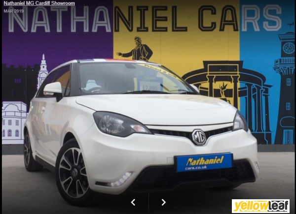 Nathaniel MG Cardiff Showroom