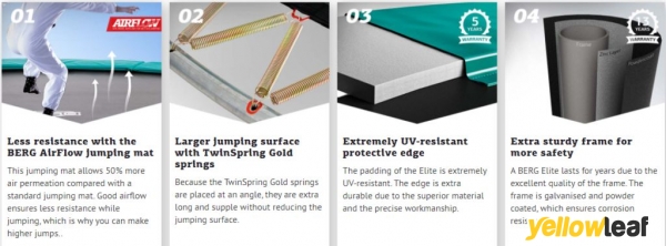 BERG Elite Trampolines UK