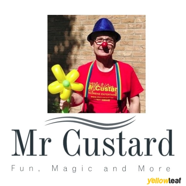 Kids Entertainer Mr Custard