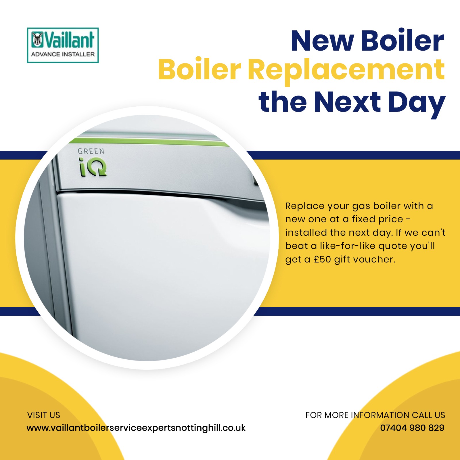 Vaillant Boiler Service Experts Notting Hill