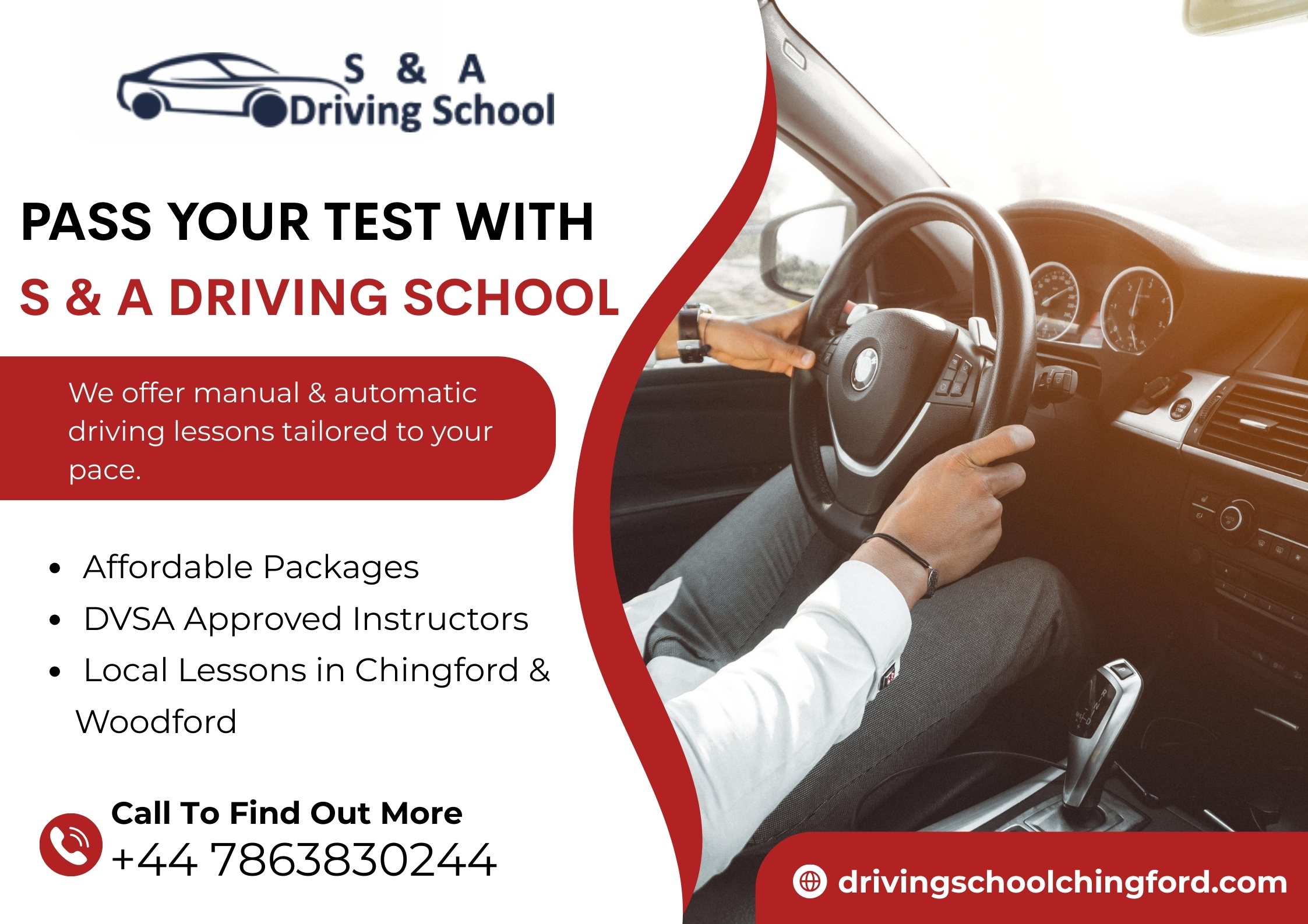 S and A Driving School