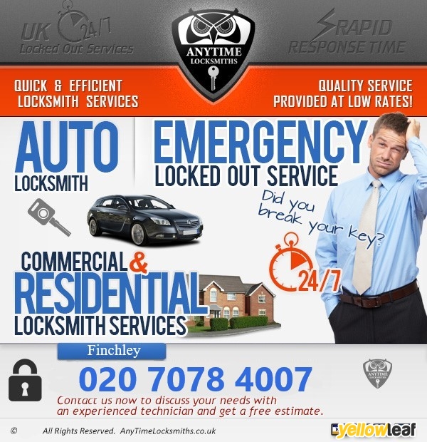 Anytime Locksmiths Finchley