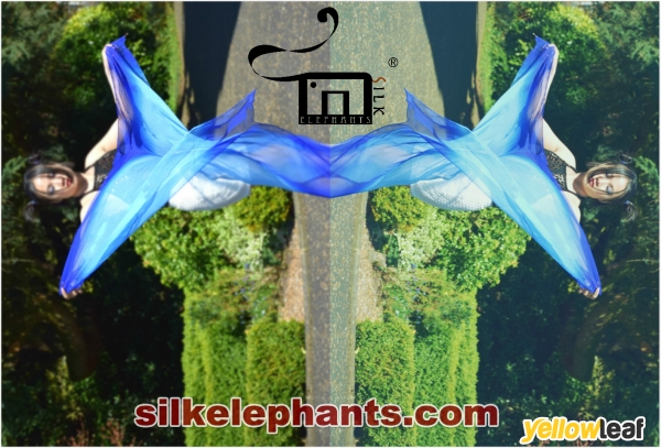 SilkElephants 100% Silk Scarf