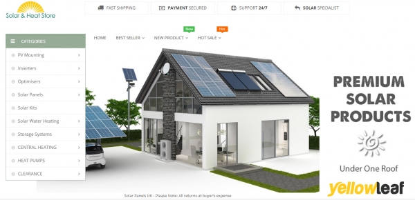 Solar and Heat Store