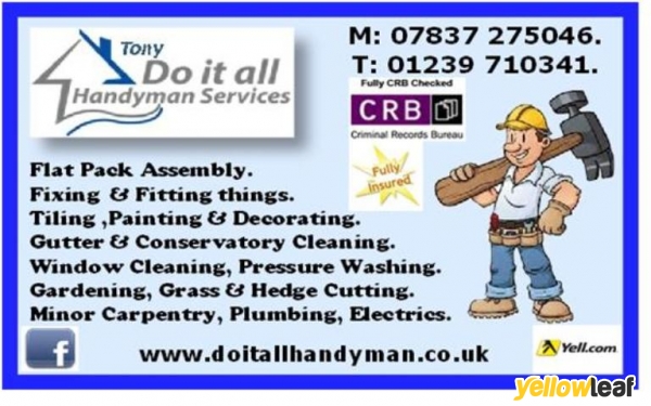 Tony Do It All Handyman Services