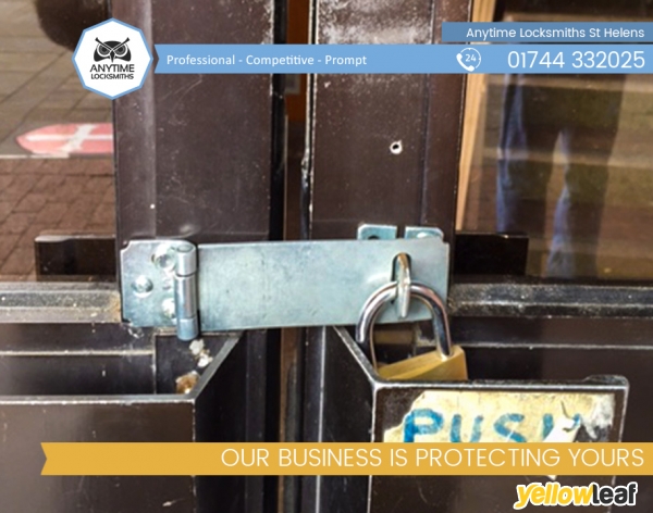 Anytime Locksmiths St Helens