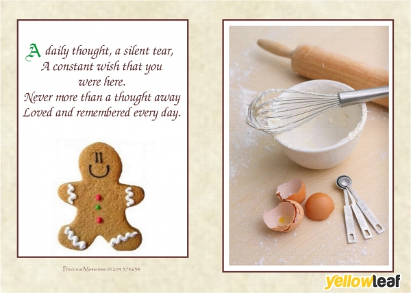 Precious Memories Memorial Cards
