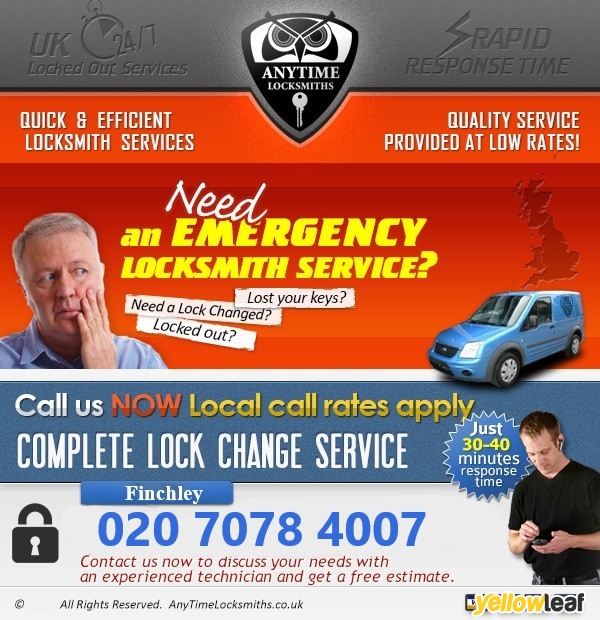 Anytime Locksmiths Finchley