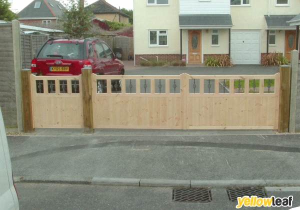 Custom Wood Gates
