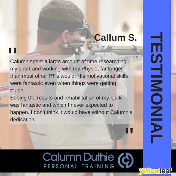 Calumn Duthie Personal Training