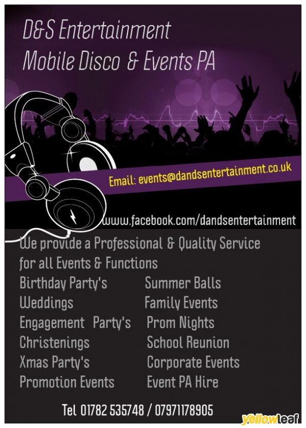 D&S Entertainment Mobile Disco