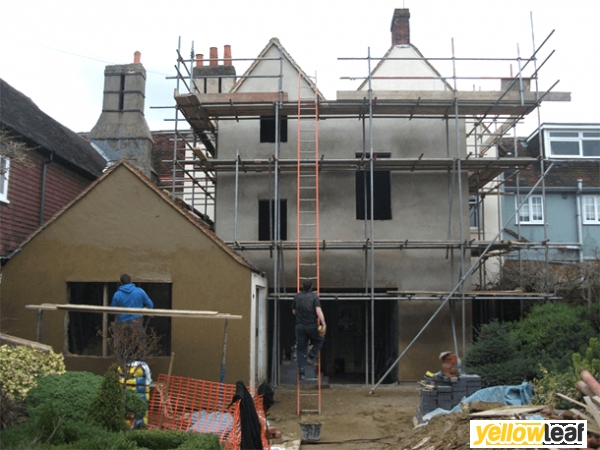 D.White Plastering