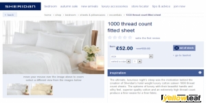 Sheridan Uk - Super King Bedding