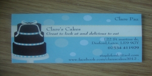 Clare's Cakes