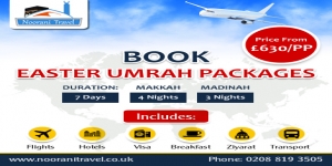 Easter Umrah Packages From UK