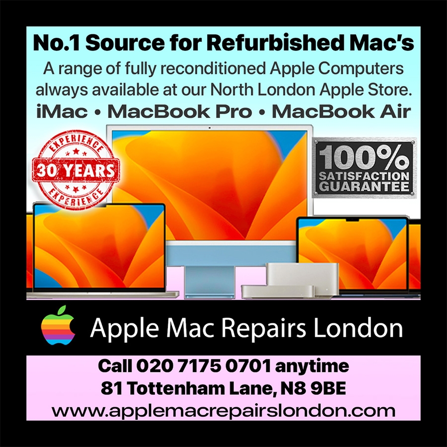 Apple Mac Repairs London (Apple Repair Store)